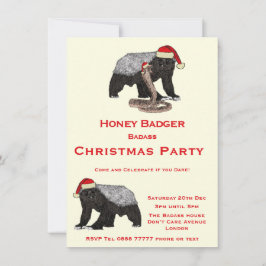 Jul Honey badger Funny Festive Badass Party