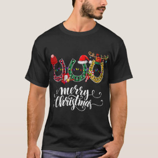 Jul Horseshoe Horse Lover Leopard Play T Shirt