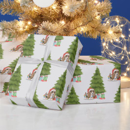 Jul Hound Hund i Ljus Presentpapper