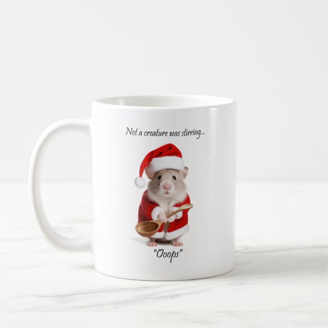 Jul Humor, ingen skapare rörde om Mus Kaffemugg (Vänster)