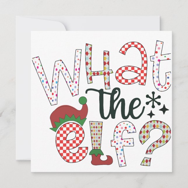 Jul Humor: Vad är Elf? (Framsida)