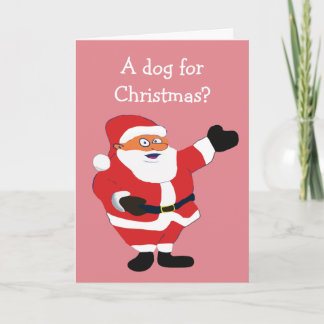Jul Hund Eat Pet Humor Funny Gag Comedy Helgkort