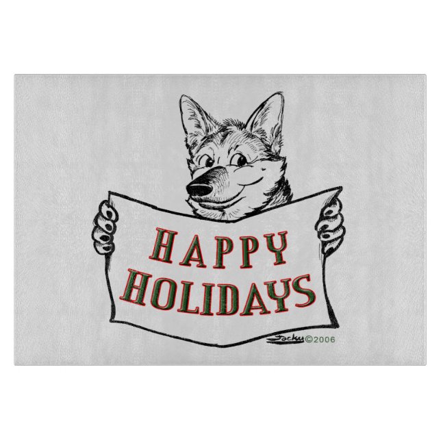 Jul Hund: Glad helg! (Framsidan)
