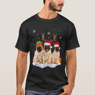 Jul-Hund, Jul-Pug Pajama Manar Women Gif T Shirt