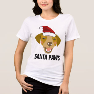 Jul Hund T-Shirts, SANTA TASS T Shirt