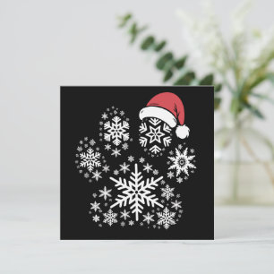 Jul Hund Tass Julhatt Husdjursägare Present Julkort
