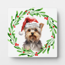 Jul Hund Yorkie Yorkshire Terrier Helgdagar
