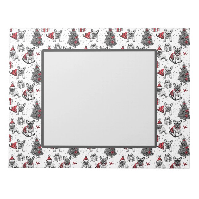 Jul hundar i bok stil-konsten anteckningsblock (Framsida)