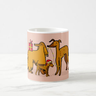 Jul hundar kaffemugg