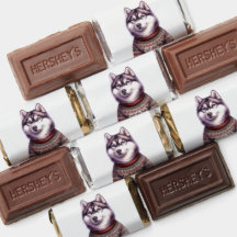 Jul Husky Anpassade Choklad