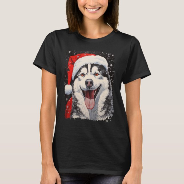 Jul Husky T Shirt (Framsida)