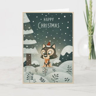 Jul Husky Valp Kort