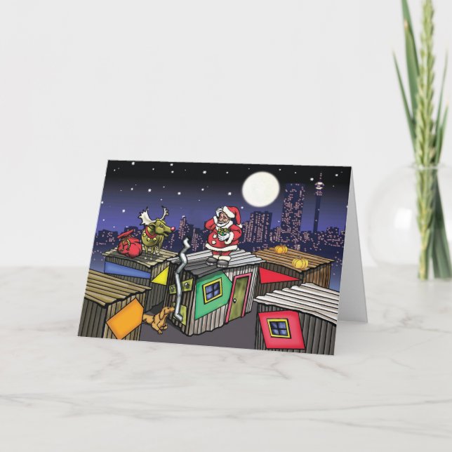 Jul i Afrika Helgkort (Framsida)