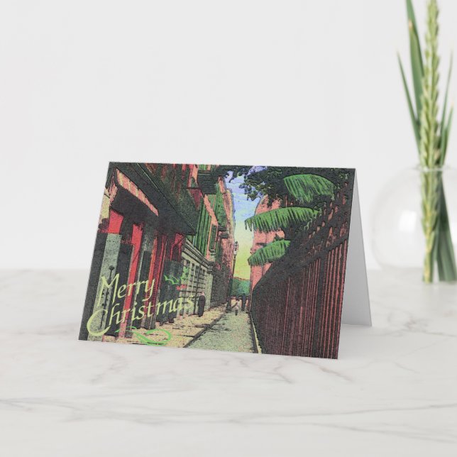 Jul i Alley Helgkort (Framsida)