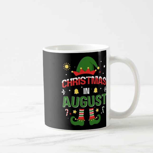 Jul i augusti: Elf för sommaren Julafton Kaffemugg (Höger)