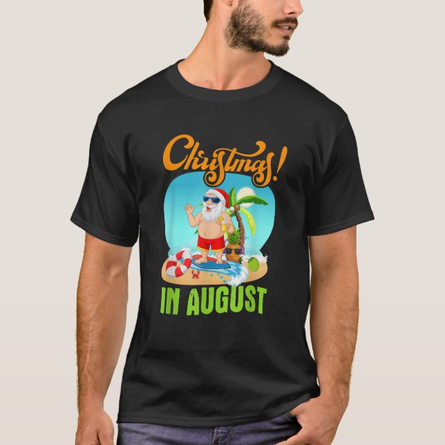 Jul i augusti, Julafton Ljuny Sommarbuss T Shirt (Framsida)