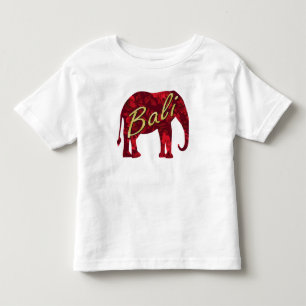 Jul i Bali Batik 1 elefant T-shirt