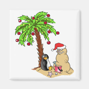 Jul i Beach Magnet