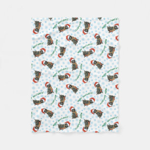 jul i Belgien Sheepdog Fleece Blanket