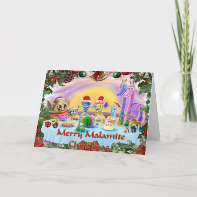 Jul i Brimlest Palace Helgkort (Framsida)