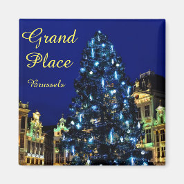 Jul i Bryssel, Belgien Magnet