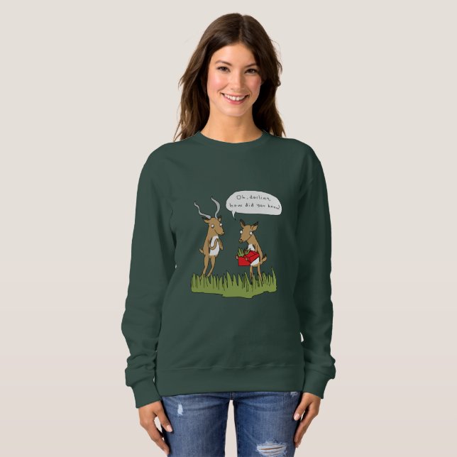 Jul i Bush | den roliga Safarijumper Tee (Hel framsida)