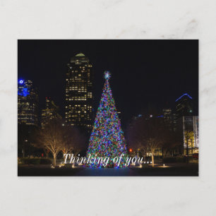 Jul i centrala Dallas Vykort