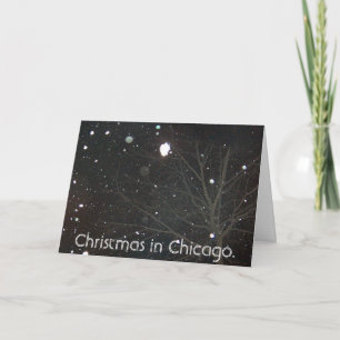 Jul i Chicago. Helgkort