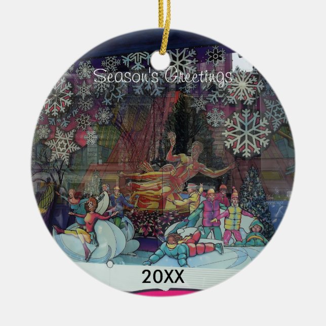 Jul i City Store Window Ornament (Framsidan)