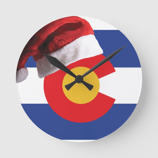 Jul i Colorado Rund Klocka (Framsida)