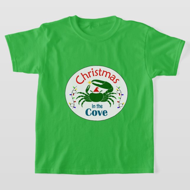 Jul i Cove Kid Tee (välj en färg) (Laydown)