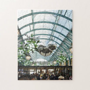 Jul i Covent Garden, London, England, Storbritanni Pussel