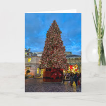 Jul i Covent Garden, London, Förenade kungariket