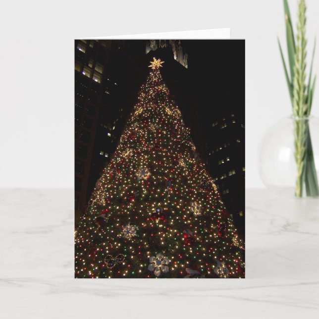 Jul i Daley Plaza Chicago | Tomt Kort (Framsida)