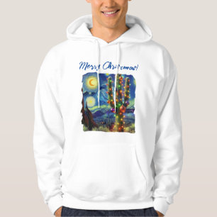 Jul i Desert Southwest Saguaro Cactus Hoodie
