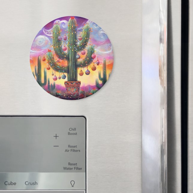 Jul i Desert Southwest Saguaro Cactus Magnet (In Situ (Fridge))