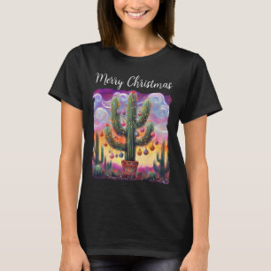 Jul i Desert Southwest Saguaro Cactus T Shirt