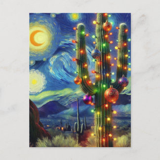 Jul i Desert Southwest Saguaro Cactus Vykort