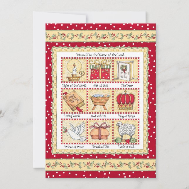 Jul…, I det Jesus namn…, Lägenhetkort! Julkort (Framsida)