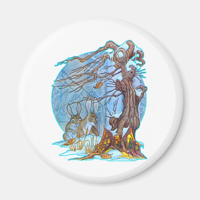 Jul i Elf Hall Magnet (Framsidan)