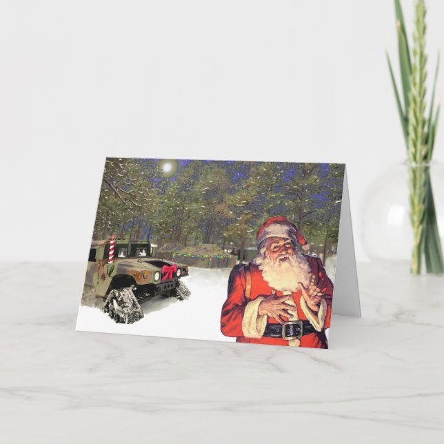 Jul i fältet. helgkort (Framsida)