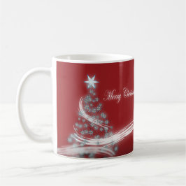 Jul i Festive Star Evergreen-Chicen Kaffemugg