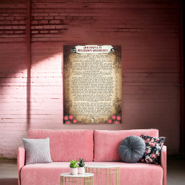 Jul i Fezzwigs lagerhus, jul Sång | Canvastryck