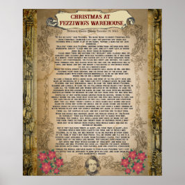Jul i Fezzwigs lagerhus, jul Sång | Poster