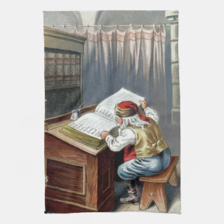 Jul i gammaldags stil, Sankt Nikolaus snälla eller Kökshandduk