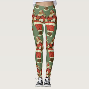 Jul i gammaldagsstil, Victorian Santa Claus med le Leggings