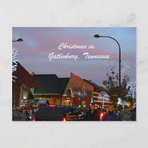 Jul i Gatlinburg, Tennessee Helg Vykort