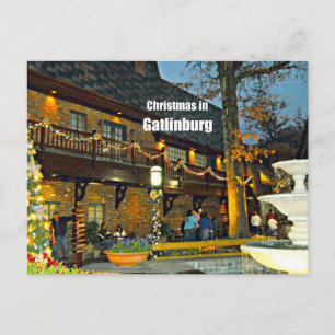 Jul i Gatlinburg, Tennessee Helg Vykort