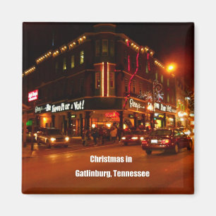 Jul i Gatlinburg, Tennessee Magnet
