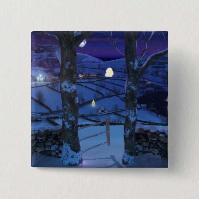 Jul i Glen-knappen Knapp (Framsida)